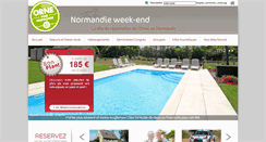 Desktop Screenshot of normandie-weekend.com